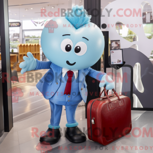 Postava maskota Sky Blue...