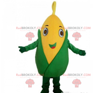 Corn Epi maskot med stora ögon - Redbrokoly.com
