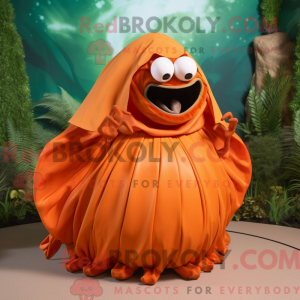 Oransje eremittkrabbe...