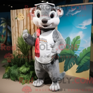 Postava maskota Grey Marten...