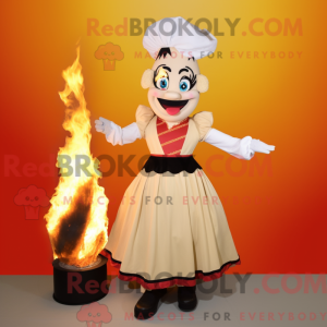 Cream Fire Eater...