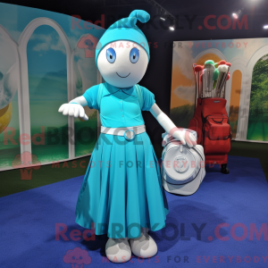 Cyan Golf Bag...