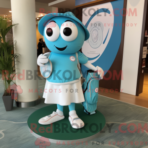 Disfraz de mascota Cyan...