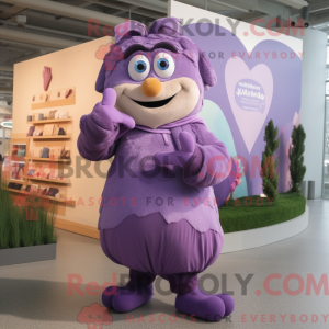 Costume mascotte de coeur...