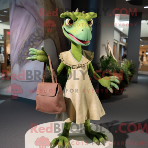 Costume de mascotte d Olive...