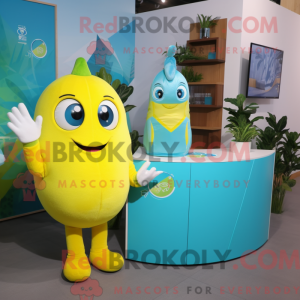 Personnage mascotte Cyan...