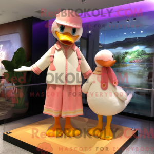 Maskotdraktfigura Peach...