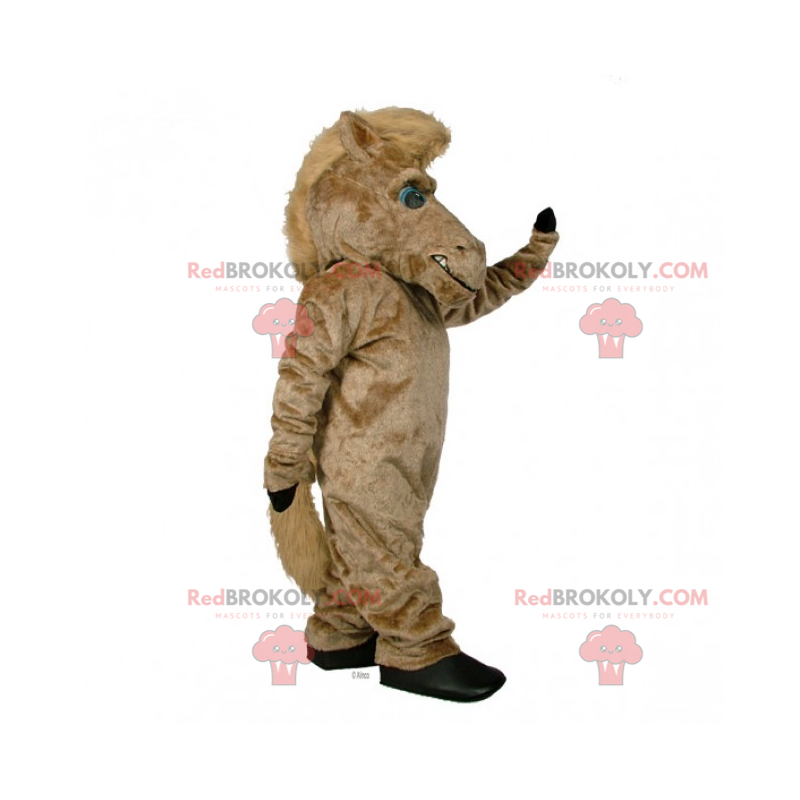 Cavalo grande mascote com crina longa - Redbrokoly.com Cavalo grande mascote com crina longa - Redbrokoly.com