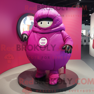 Magenta Human Cannon Ball...