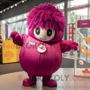Magenta Human Cannon Ball...