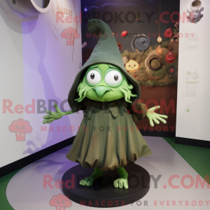 Postava maskota Olive Witch...