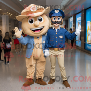 Tan Horseshoe mascotte...