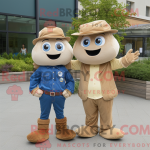 Tan Horseshoe mascot...