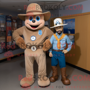 Costume de mascotte de fer...