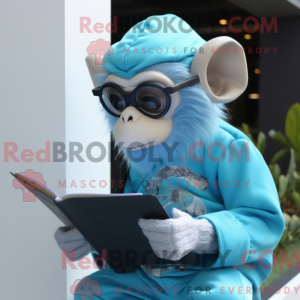 Sky Blue Capuchin Monkey...