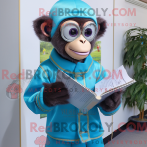 Himmelblå Capuchin Monkey...