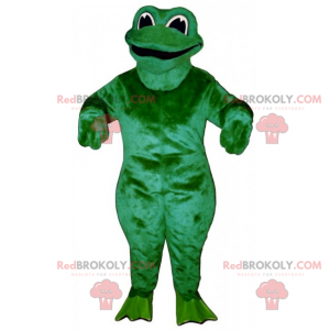 Uśmiechnięta maskotka żaba - Redbrokoly.com