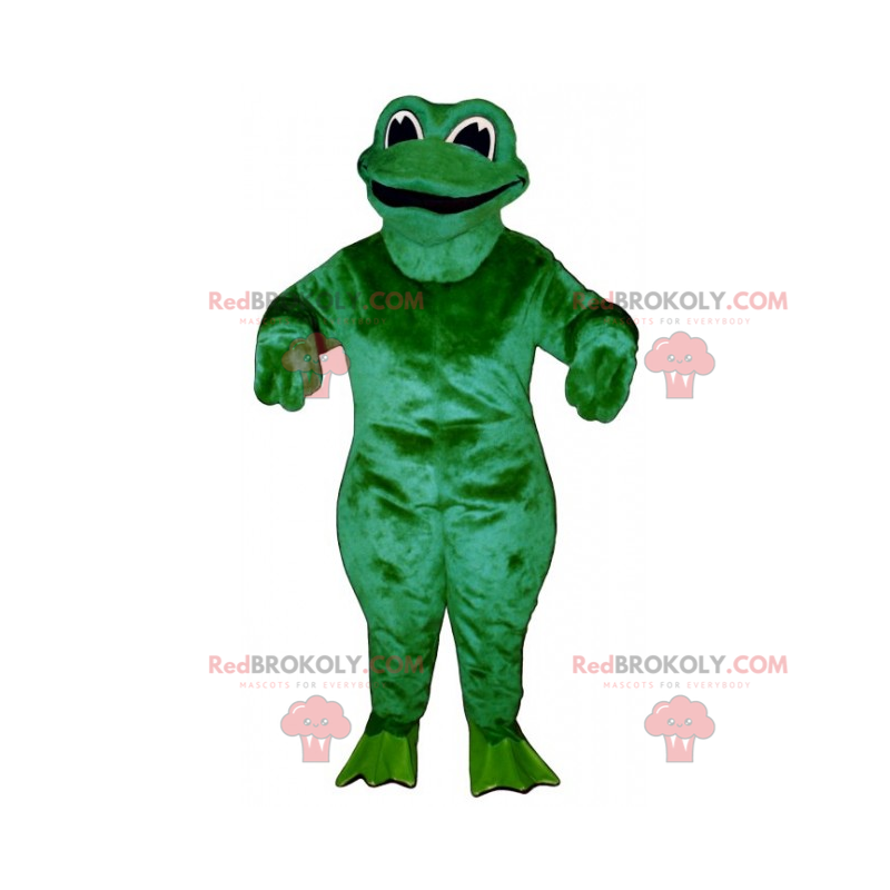 Smiling frog mascot - Redbrokoly.com