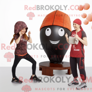 Rust Cherry mascottekostuum...