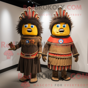 Hoofdmascottekostuumkarakte...