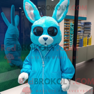 Turquoise konijn...