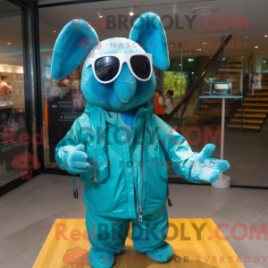 Turquoise konijn...