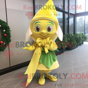 Costume de mascotte d elfe...