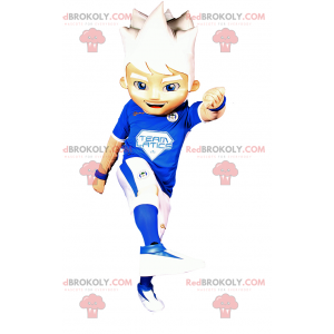 Voetballer mascotte - Redbrokoly.com