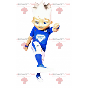 Fotballspiller maskot - Redbrokoly.com