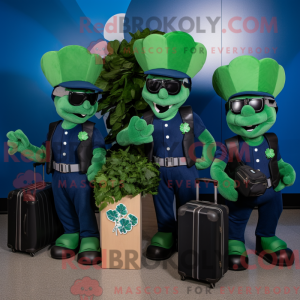 Navy Bunch Of Shamrocks...