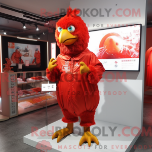 Postava maskota Red Fried...