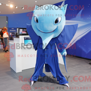 Blue Manta Ray...
