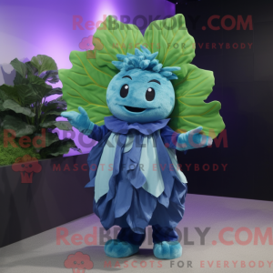 Blue Cabbage Leaf...