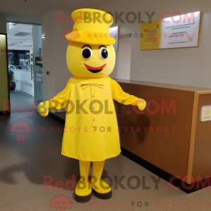 Gul Pho maskot kostume...