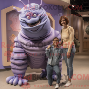 Lavendel Trilobite maskot...