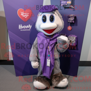 Costume de mascotte Purple...