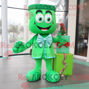 Personaggio mascotte Green...