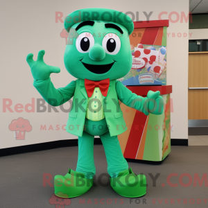 Disfraz de mascota de Green...