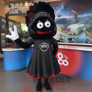 Mascotte de Ceviche noir...