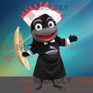 Uma figura de máscara de...