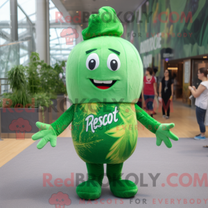 Forest Green Radish mascot...