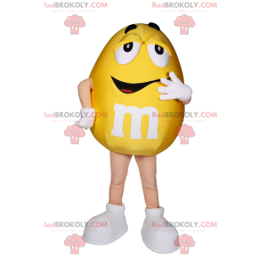Mascota amarilla de M & Ms - Redbrokoly.com