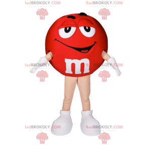 Mascotte rossa di M & Ms - Redbrokoly.com