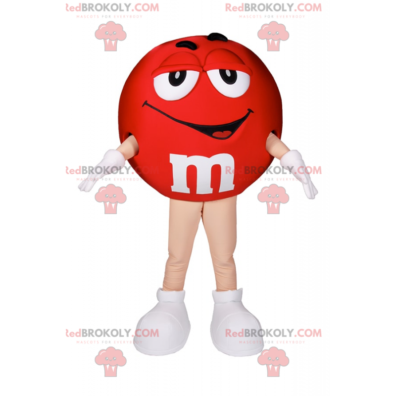 M & Ms Red maskot - Redbrokoly.com