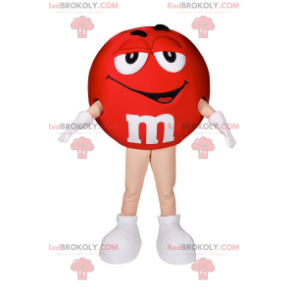 M & Ms Red Mascot - Redbrokoly.com