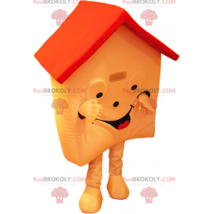 Orange Haus Maskottchen - Redbrokoly.com