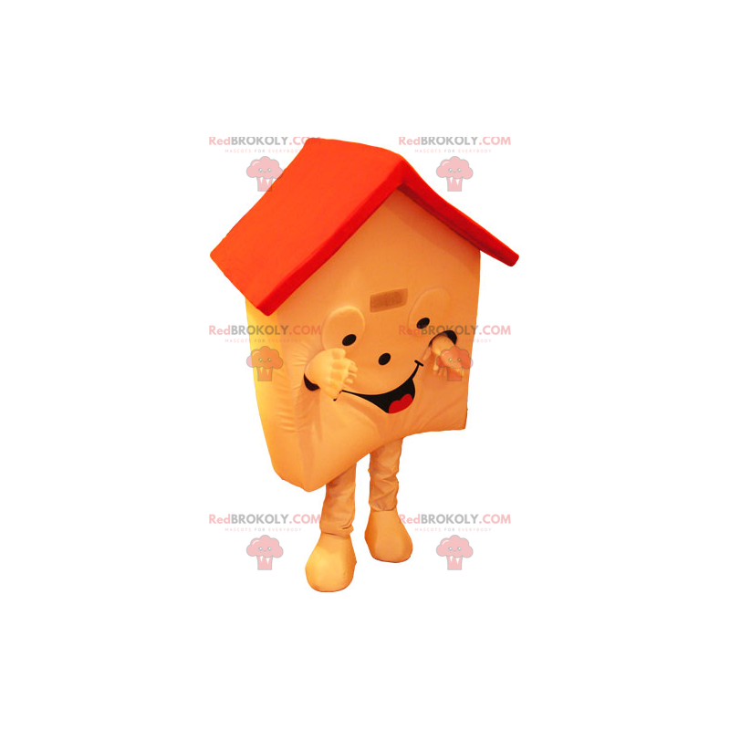 Mascote da casa laranja - Redbrokoly.com