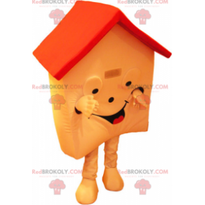 Mascotte maison orange - Redbrokoly.com