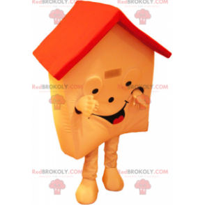 Orange Haus Maskottchen - Redbrokoly.com