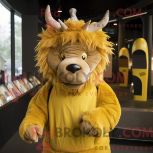 Gouden wollige neushoorn...
